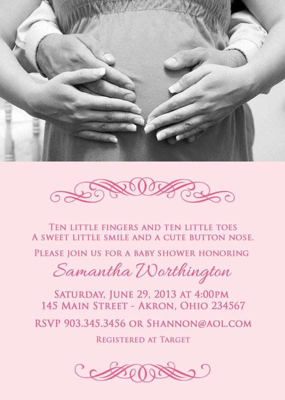 baby ultrasound invitations shower boy Invitations  Sonogram Custom Ultrasound Photo  Baby  Shower Design