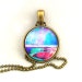 10% SALE Necklace Shining Galaxy Lake Pendant Necklaces Constellation,Gift For Her