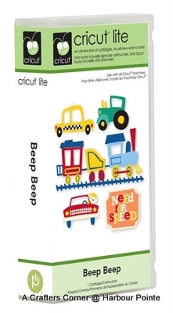 NEW Cricut Cartridge Beep Beep