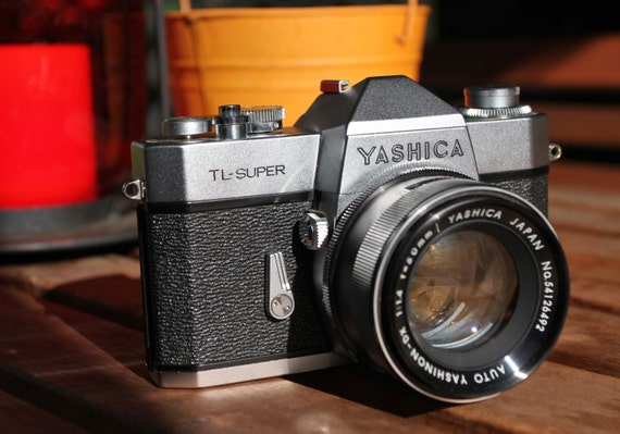 1960's Vintage Yashica TL-Super SLR Camera w/ by VintagePhotoAndCo