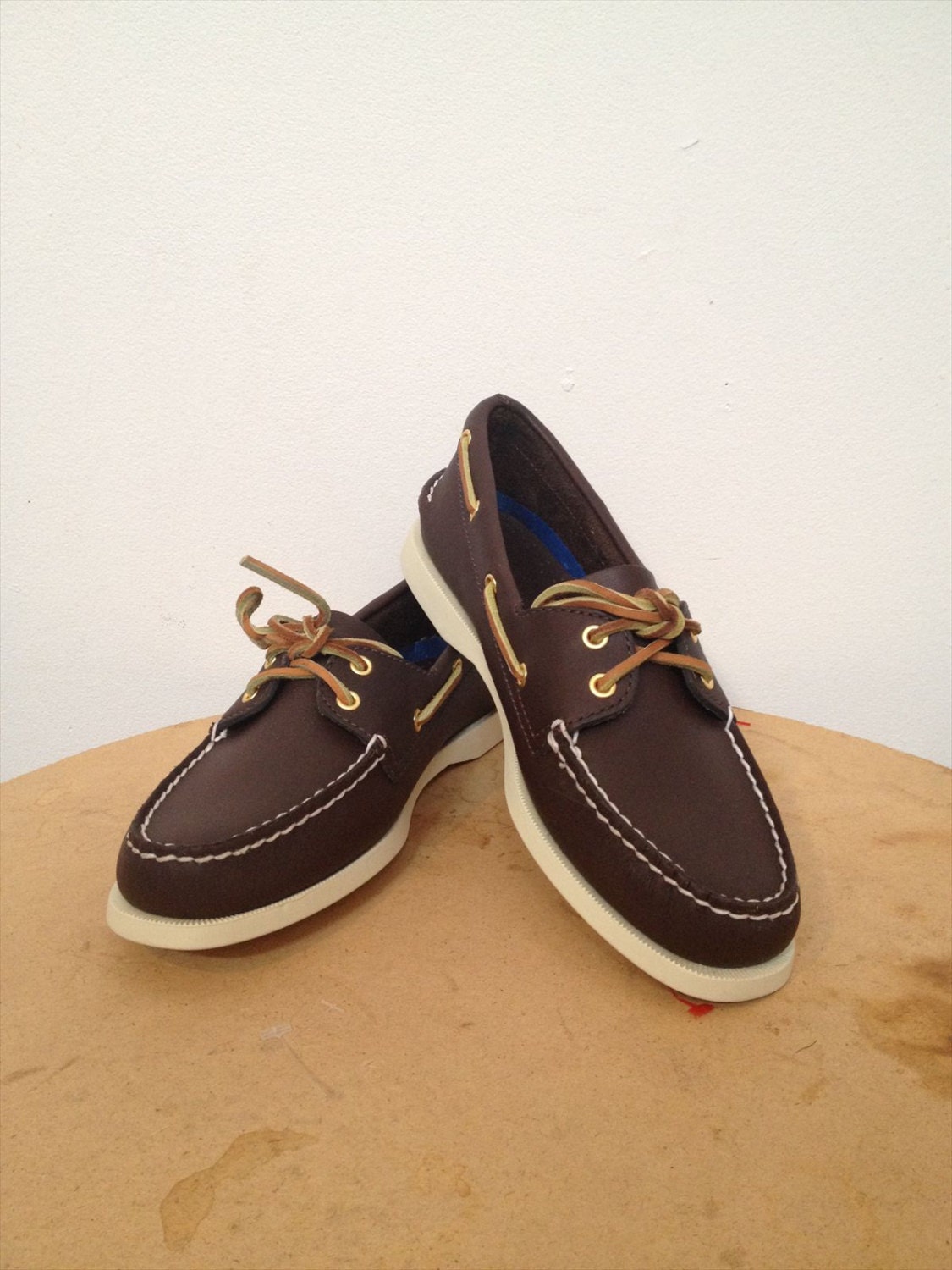 Sperry Top-Sider Dark Brown Boat Docker Shoes Womens size8M