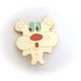 Vintage USSR Soviet era pin/brooch for kids white lion