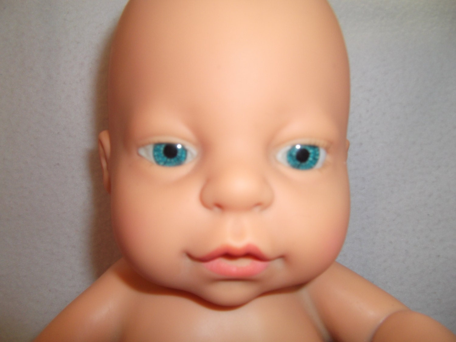 Collectible 1991 Baby Doll with Blue Hair - wide 6