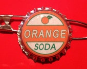 Custom bottle cap jewelry and embroidery by MyHoard on Etsy