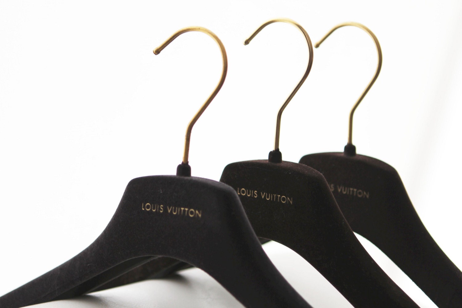 Louis Vuitton Clothing Velvet Dark Brown Hanger