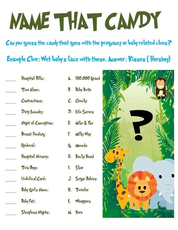 jungle animal baby matching game