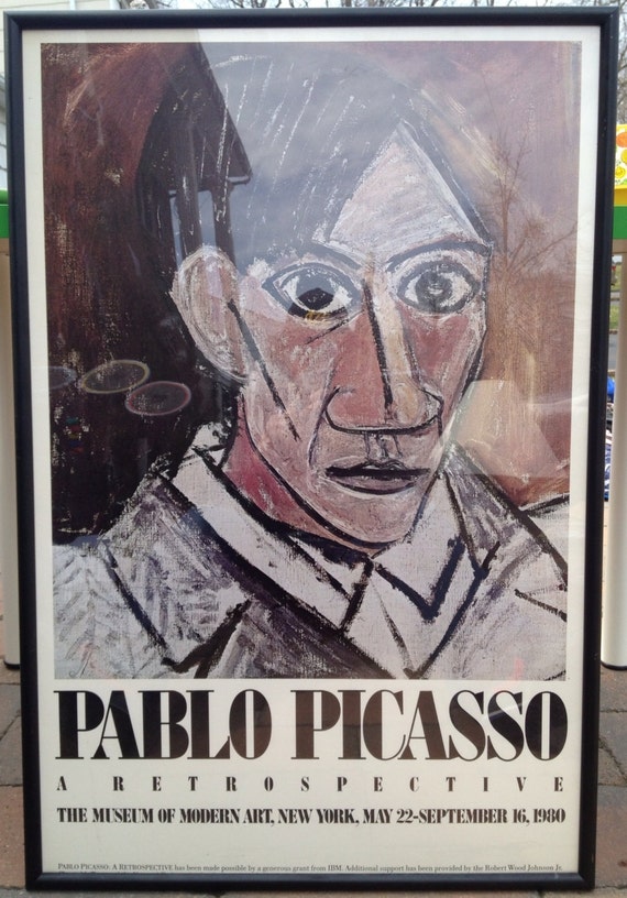 Pablo Picasso A Retrospective Museum Of Modern Art Moma 
