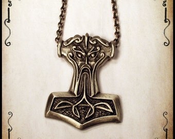 Mjolnir, Thor's Hammer - handmade - Marteau de Thor