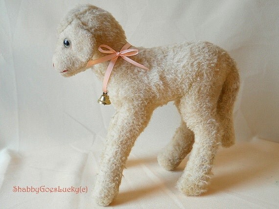 vintage steiff lamb