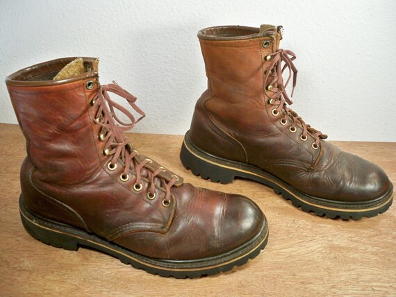 Vintage Red Wing Hunting / Sport / Work Chukka Brown Leather