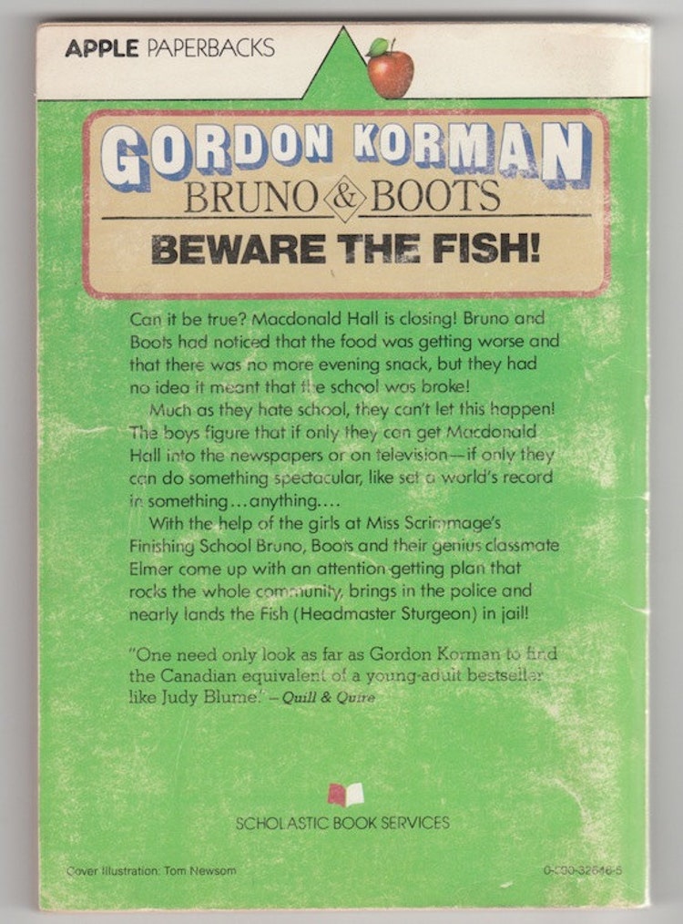 Beware the Fish! by Gordon Korman