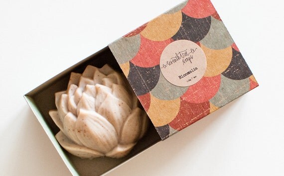PRE ORDER Chai & Vanilla Lotus Soap - Natural, Handmade, Cold Processed, Vegan