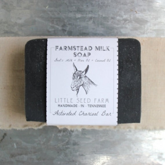 Activated Charcoal - Organic Facial and Body Soap - Detoxifying