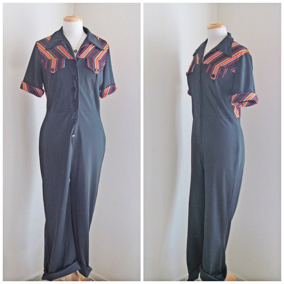 Charlie's Angels Jumpsuit by JULYsecondVintage on Etsy