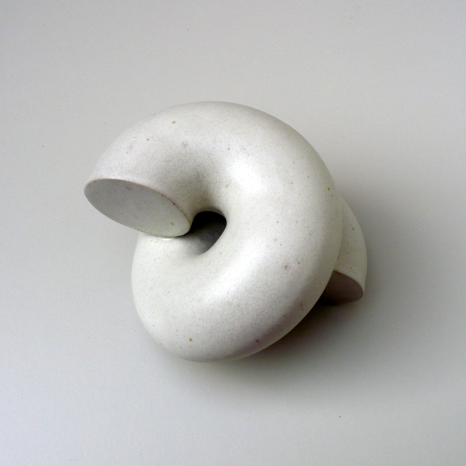 Minimalist Ceramic Sculpture Contemporary Art White