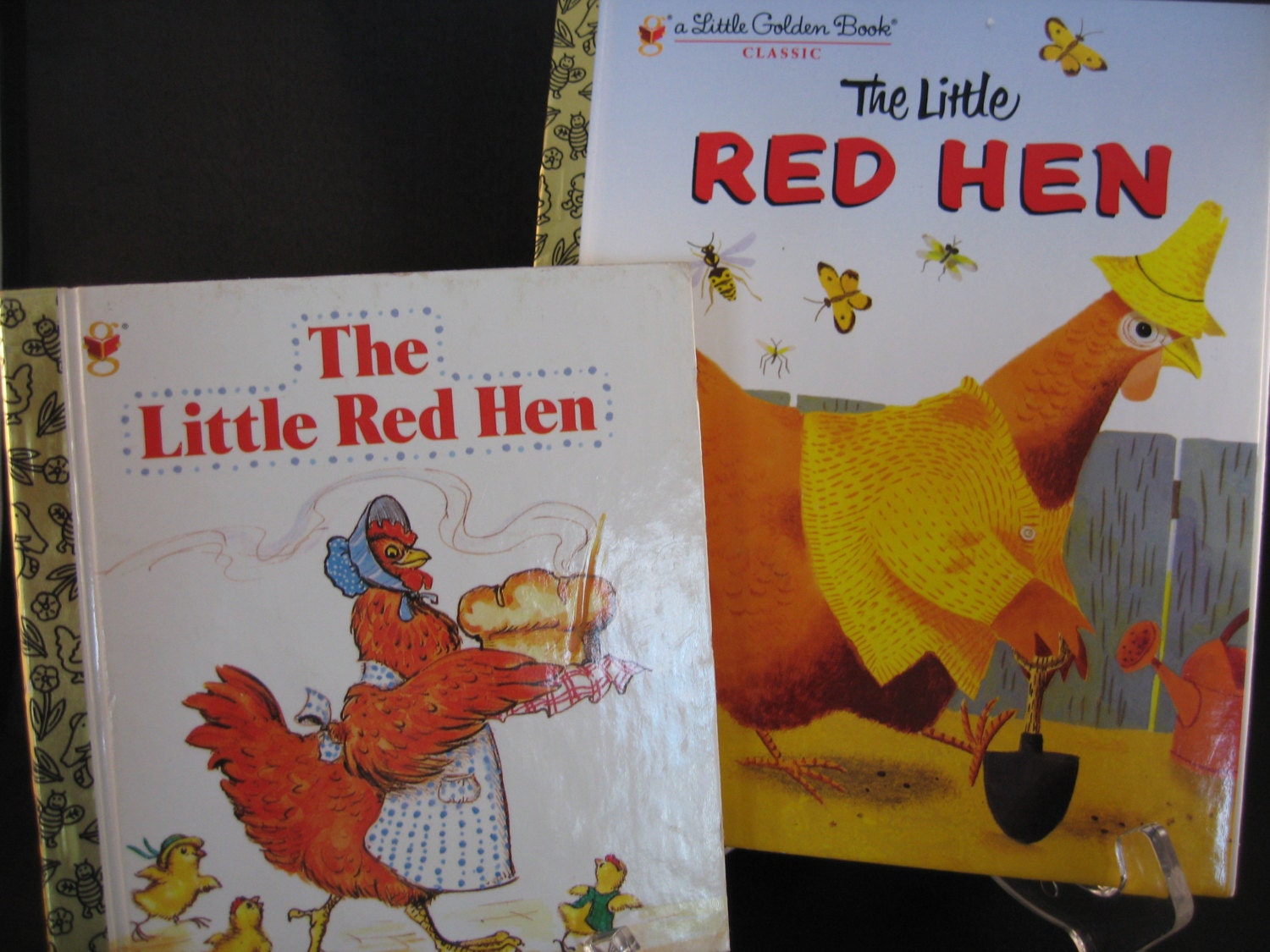 Vintage Children's Books The Little Red Hen by WayBackWhenVintage