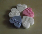 Love heart soaps