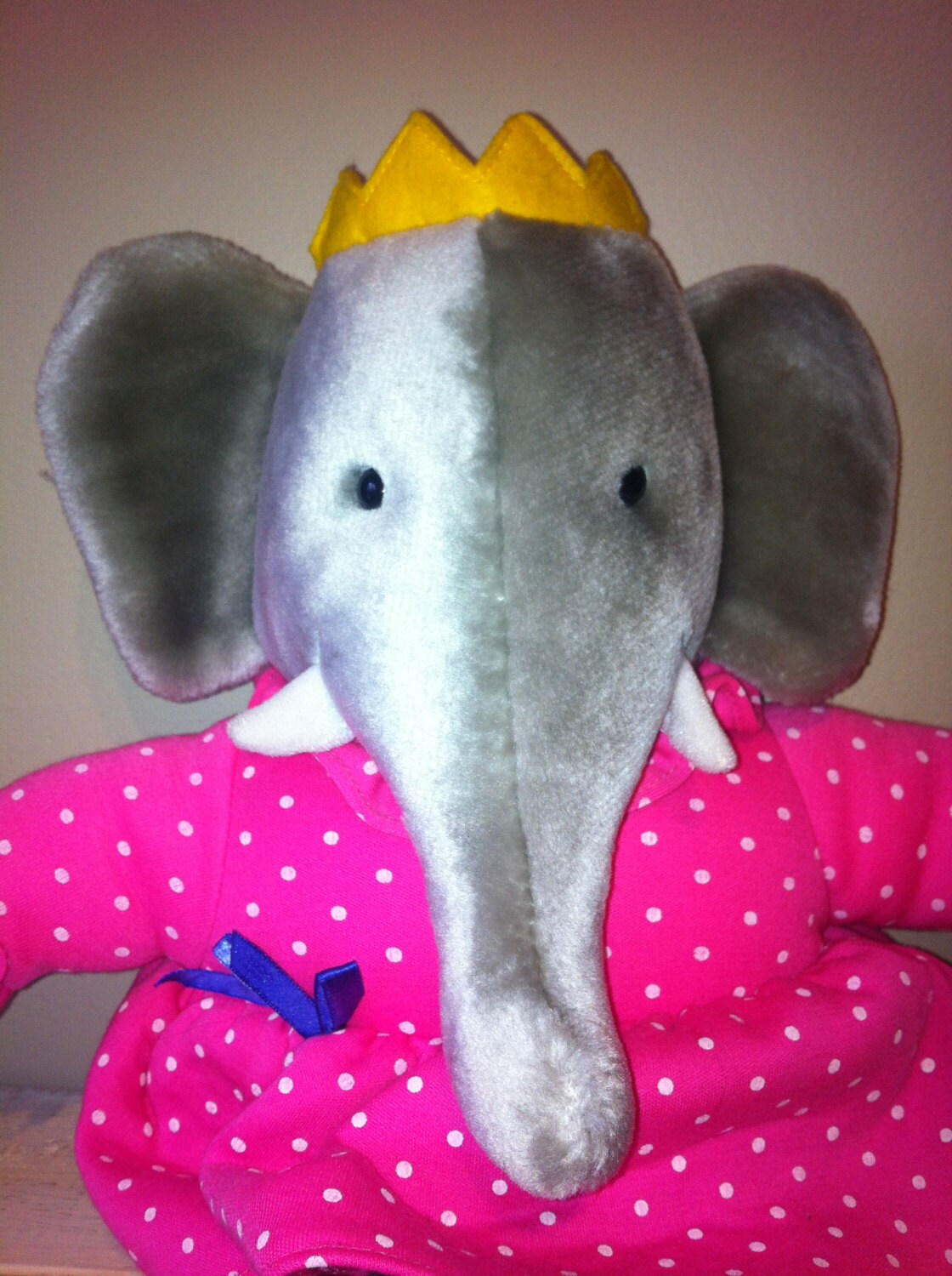 babar and celeste stuffed animals