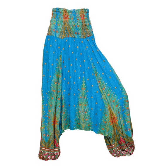 Women's Colorful Thai Harem Pants by AsianCraftShop on Etsy