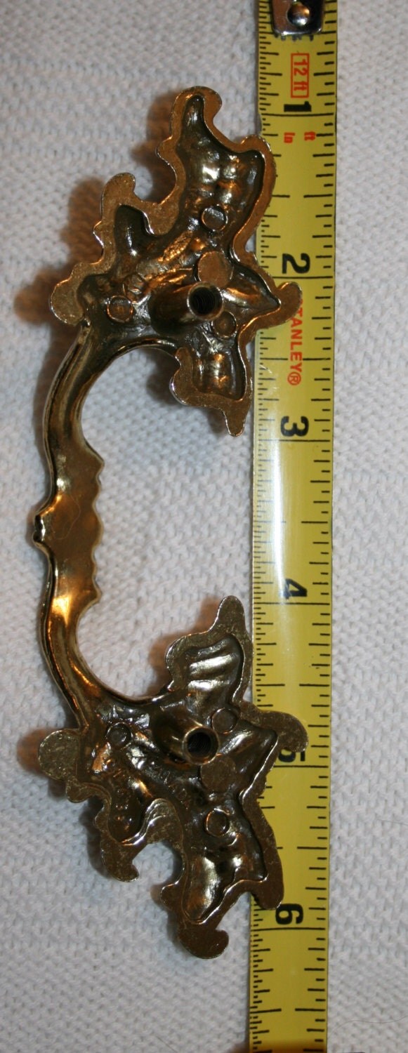 6 French Provincial Drawer Pulls/ Furniture/ Handles