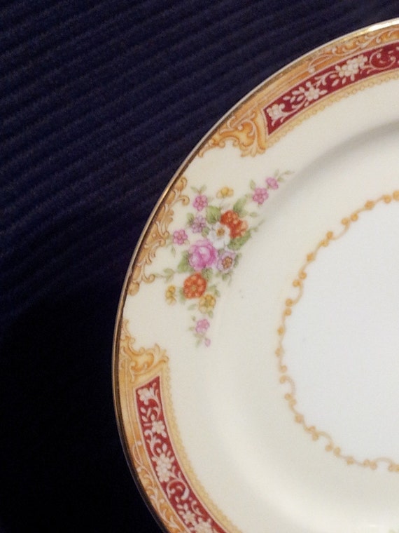 Items Similar To Noritake Made In Occupied Japan 1947, 6 3/8" Bread And ...