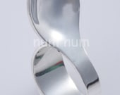 Sterling silver 925 flexible spoon ring
