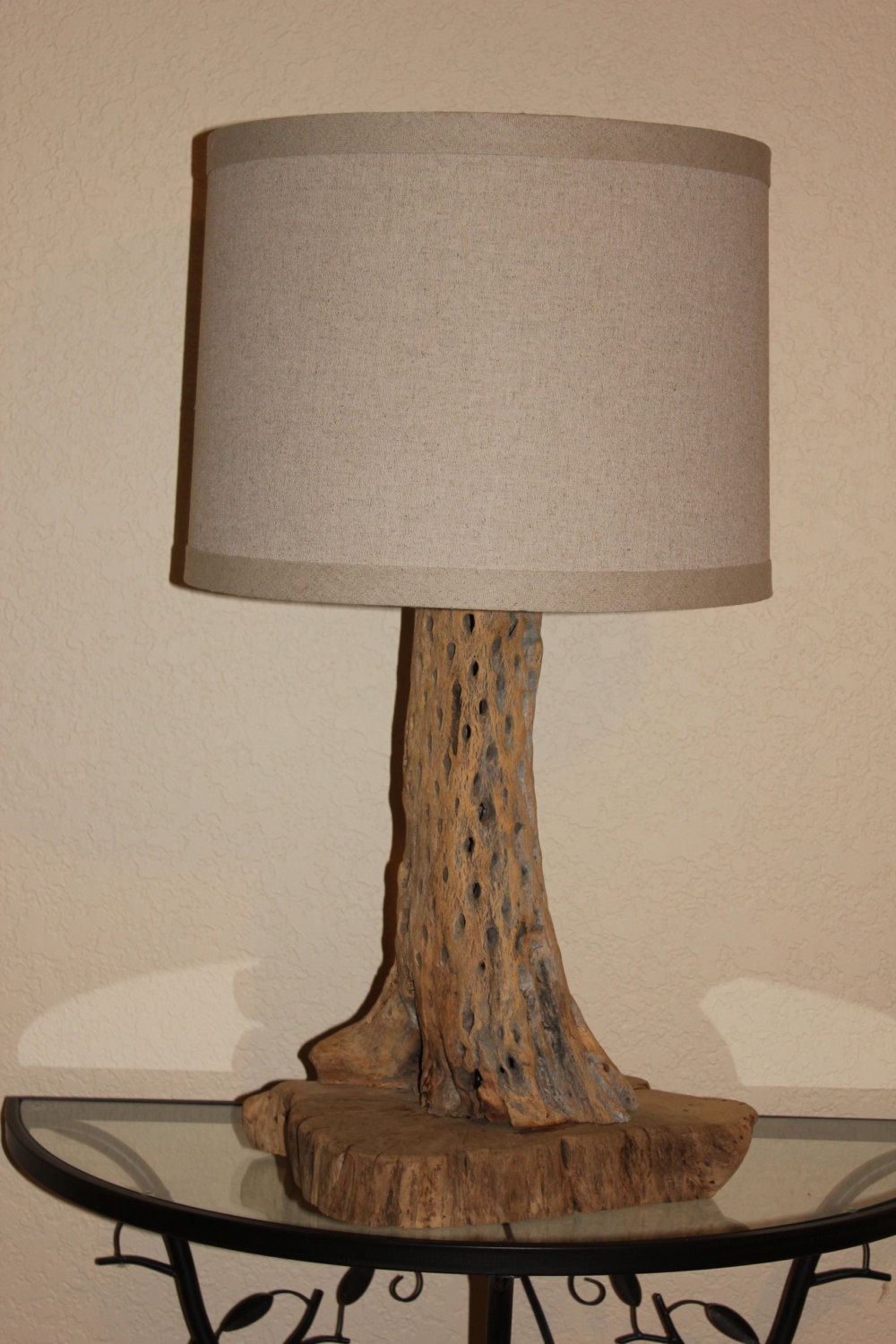 Cholla Cactus Table Lamp CHCTL-002 by DriftwoodandCactus on Etsy