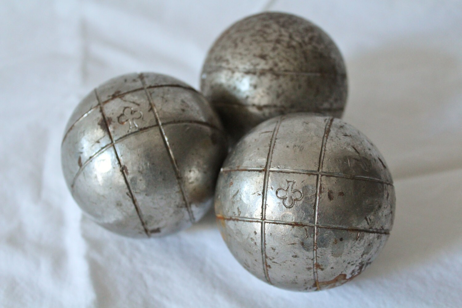 Vintage French Pétanque Balls