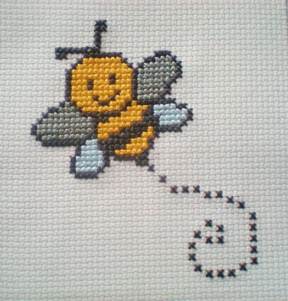 Bumble Bee Counted Cross Stitch Kit 6 Count for Children