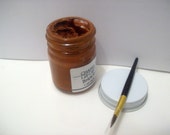 Lip Gloss LIP CREME  Bronze:  Natural Creamy Mineral Pigment With  Shea Butter Mega Size Brush Includ