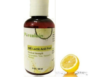 2oz 50% Lactic Acid Peel Enhanced w/ Arbutin &amp; Kojic Acid: