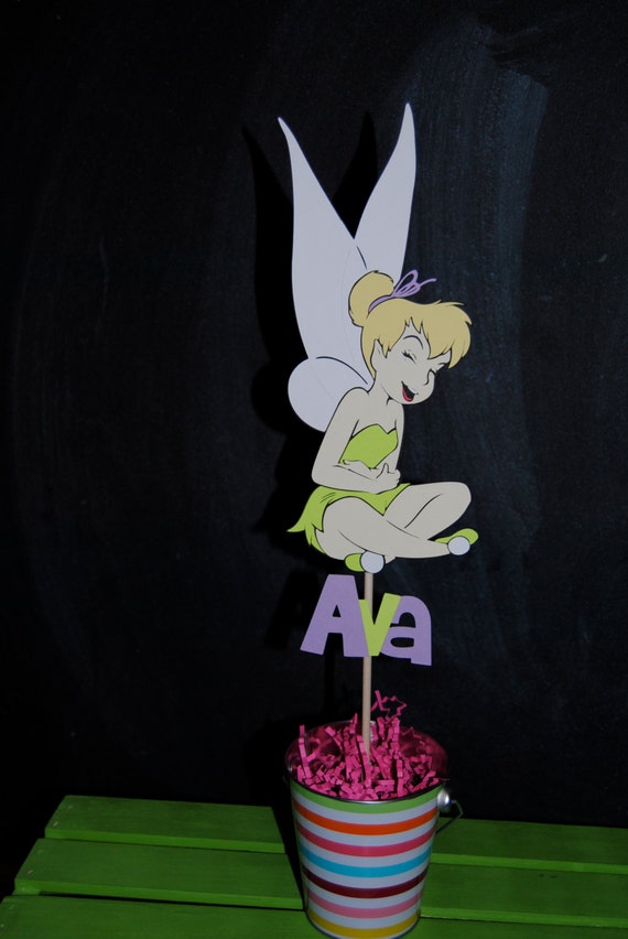 tinkerbell cake topper figures
