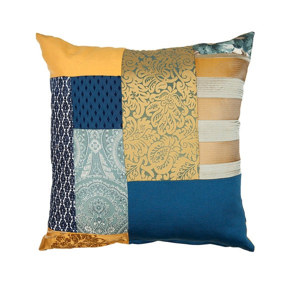 Items similar to Patchwork Cushion on Etsy