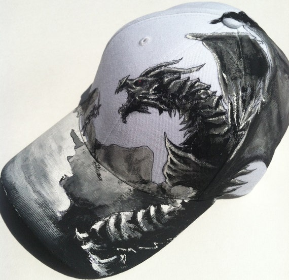 skyrim baseball hat mod cap theme dragon skyrim baseball hat mod cap theme dragon