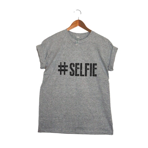 Items similar to Hashtag Selfie TShirt on Etsy