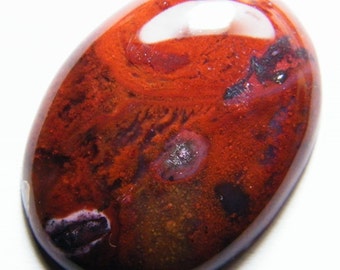 Beautiful la flama agate cab (E0584)