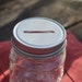 Coin Slot Mason Jar Lid, ONE Lid, Regular Mouth, Piggy Bank, Tip Jar, Love Notes, Made in the USA