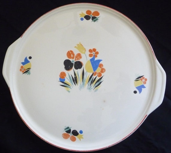 Items similar to Universal Cambridge Potteries USA Circus Tab Handled