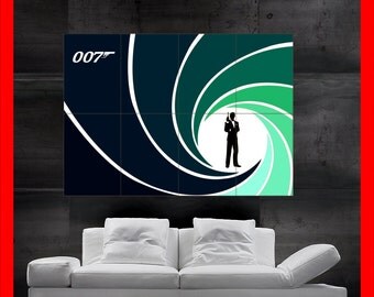 James Bond 007 Poster art print wall HH10259 S12