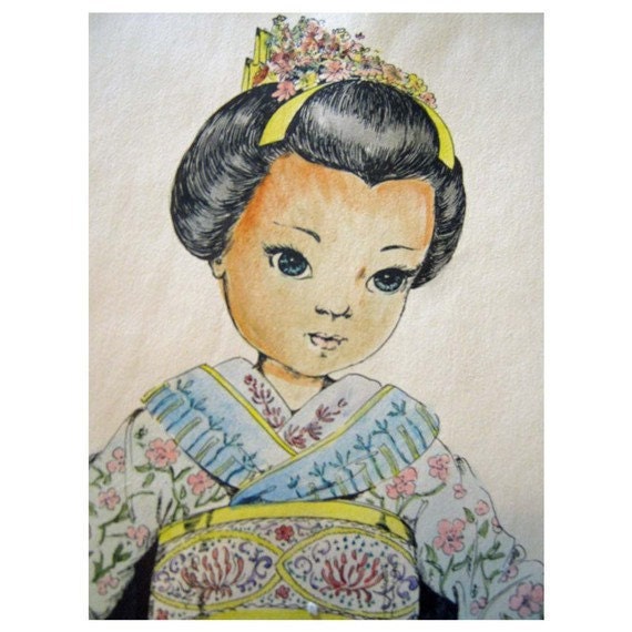 VINTAGE DOLL Red Farm Studio Artist Ellen Nelson