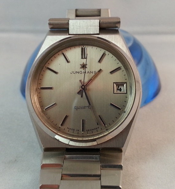 Vintage German Junghans Quartz watch with J667 movement from