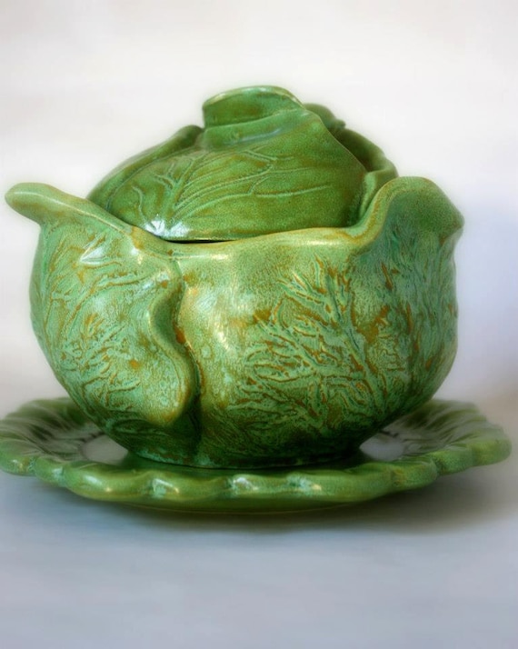 Ceramic Cabbage Soup Tureen