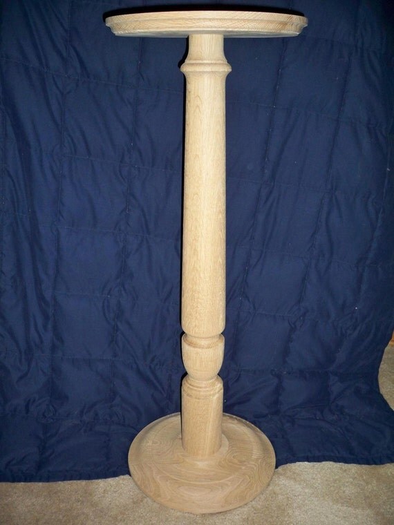 Items similar to Table/Plant Stand, White Oak, 36&quot; tall