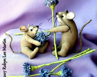 PDF Pattern, Primitive Mouse, Sewing Pattern, Mouse Doll
