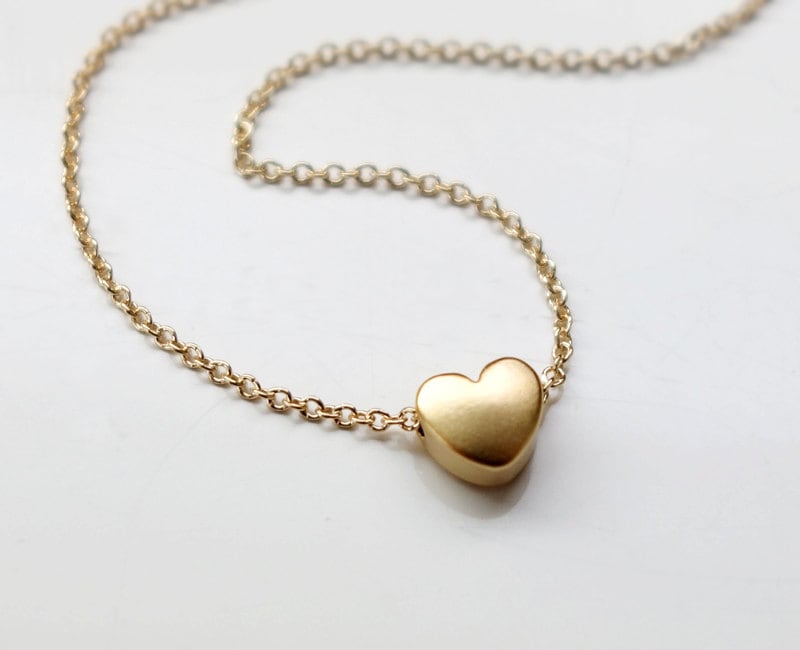 Simple heart necklaces Simple heart necklaces
