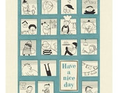 The magic house print