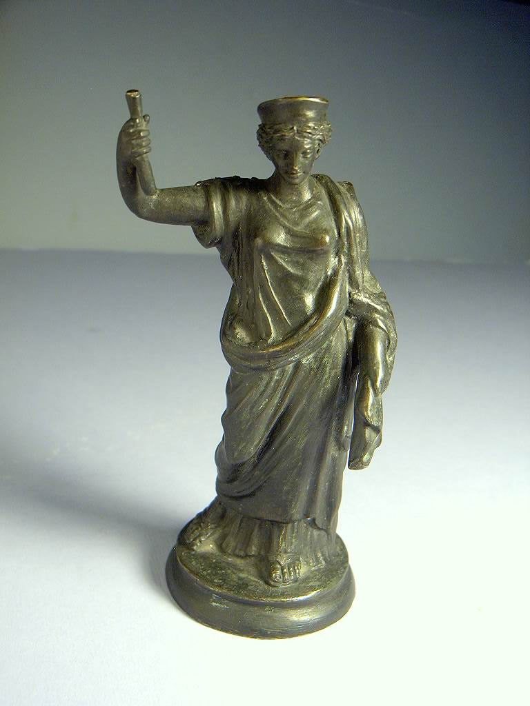 BRONZE STATUE Hera Greek Goddess Queen of the by vintagevasso