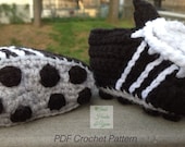 Instant Download - Soccer Cleats/Running Shoes PDF Crochet Pattern