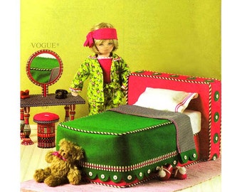 18 Doll Furniture Sewing Patterns