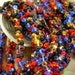 2x4mm Czech Farfalle Seed Beads- Russian Mix (2 Strands)